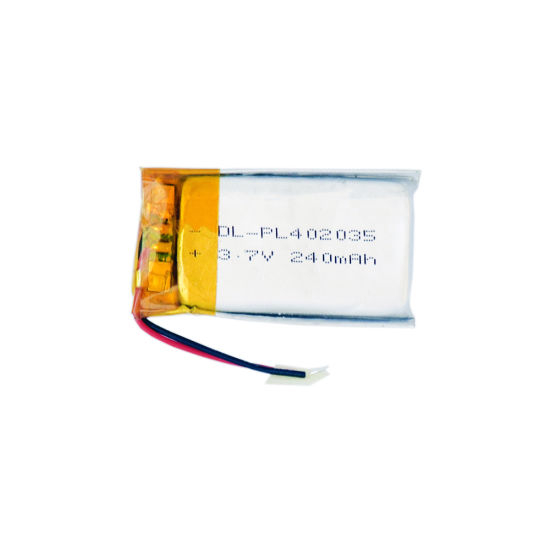 工場402035240mAhリチウムイオンポリマー電池パック電気玩具用リポ電池セル