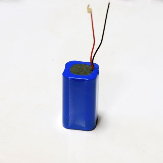 緊急ランプLED懐中電灯バッテリー用のカスタム充電式リチウムイオン7.4V5200mAhリチウムイオンバッテリーパック