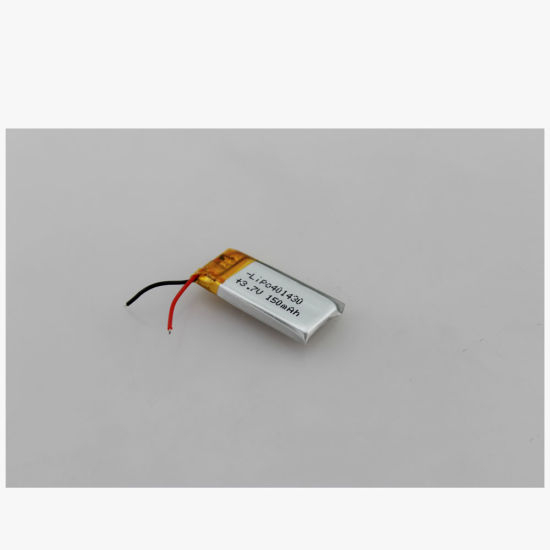 Bluetoothスピーカー用3.7V150mAh超薄型リチウムポリマーバッテリー