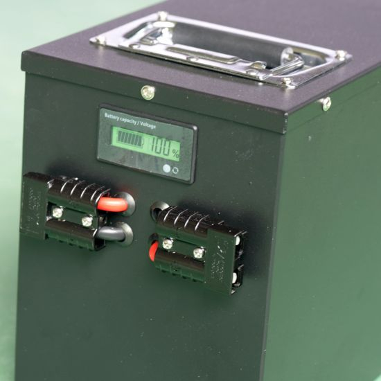 ゴルフカート用ディープサイクルソーラー蓄電池48V50ahLiFePO4バッテリーパック